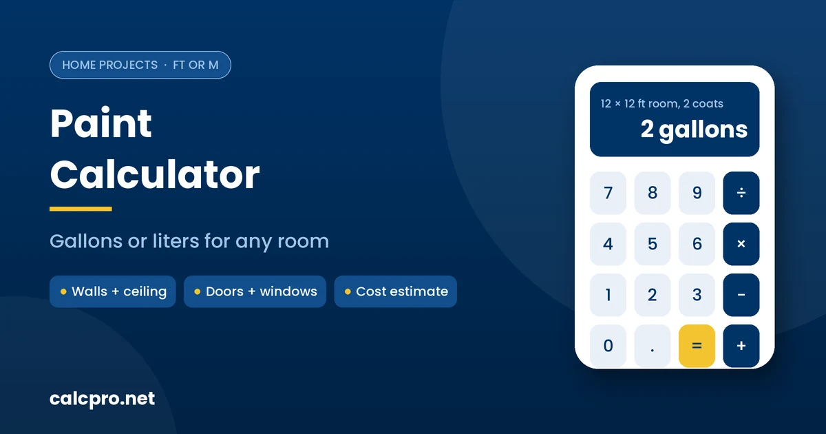 Paint calculator