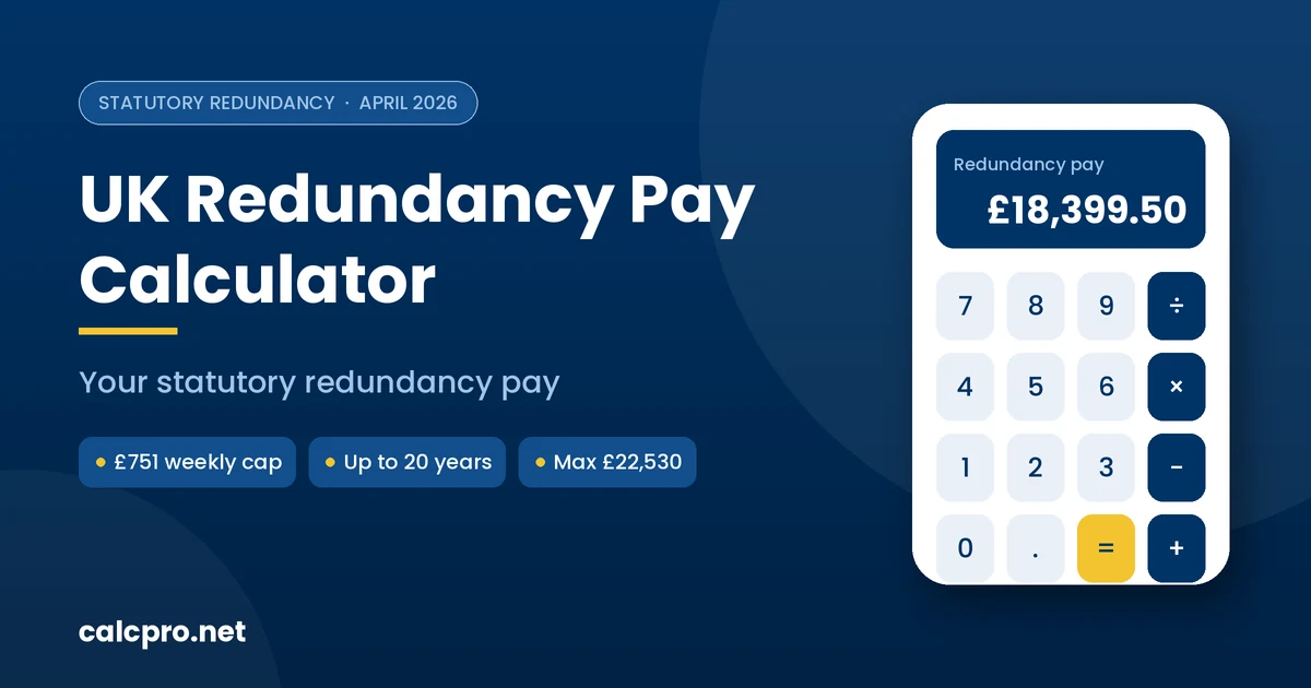 UK redundancy pay calculator